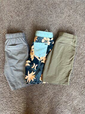 3 Piece Boys Short Lot Bundle Size 10/12 EUC